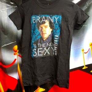 🙃❤Sherlock🙃❤ Brainy🙃❤ T shirt sz M🙃❤